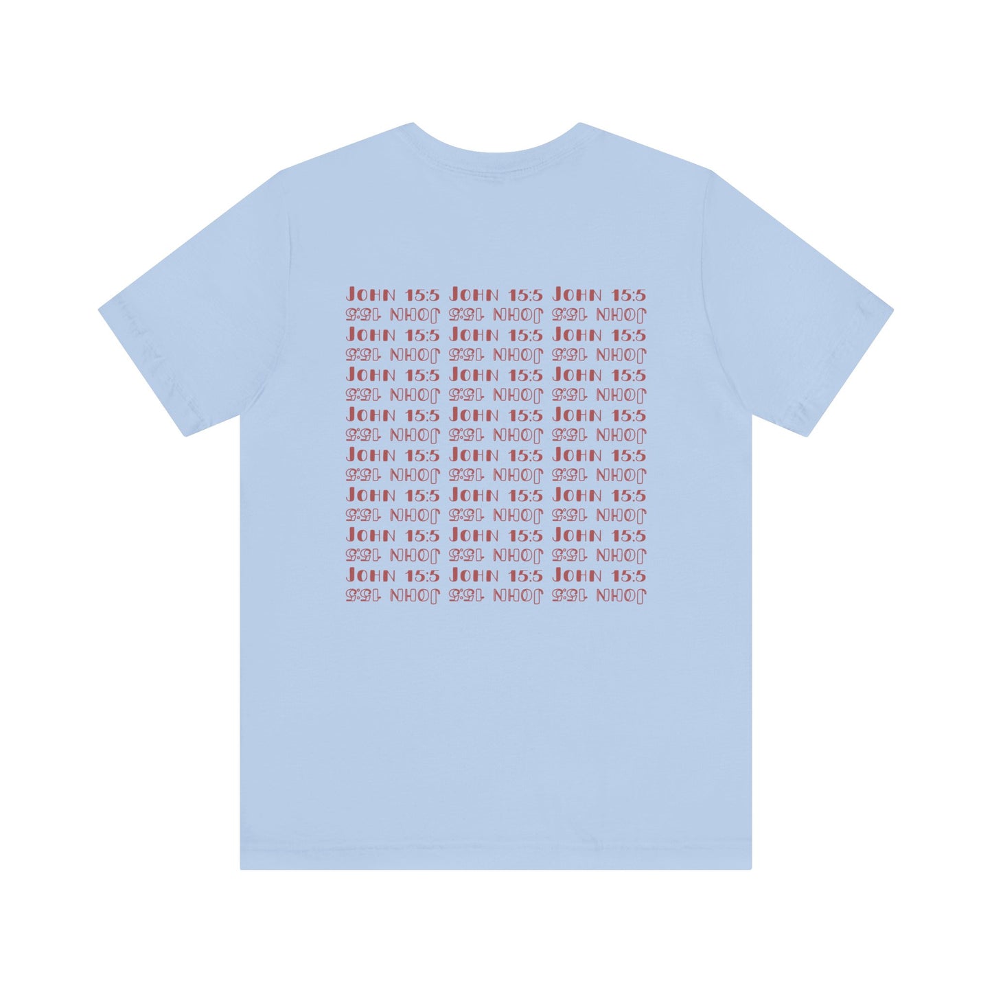 Dwell and Abide Shirt | Red Design