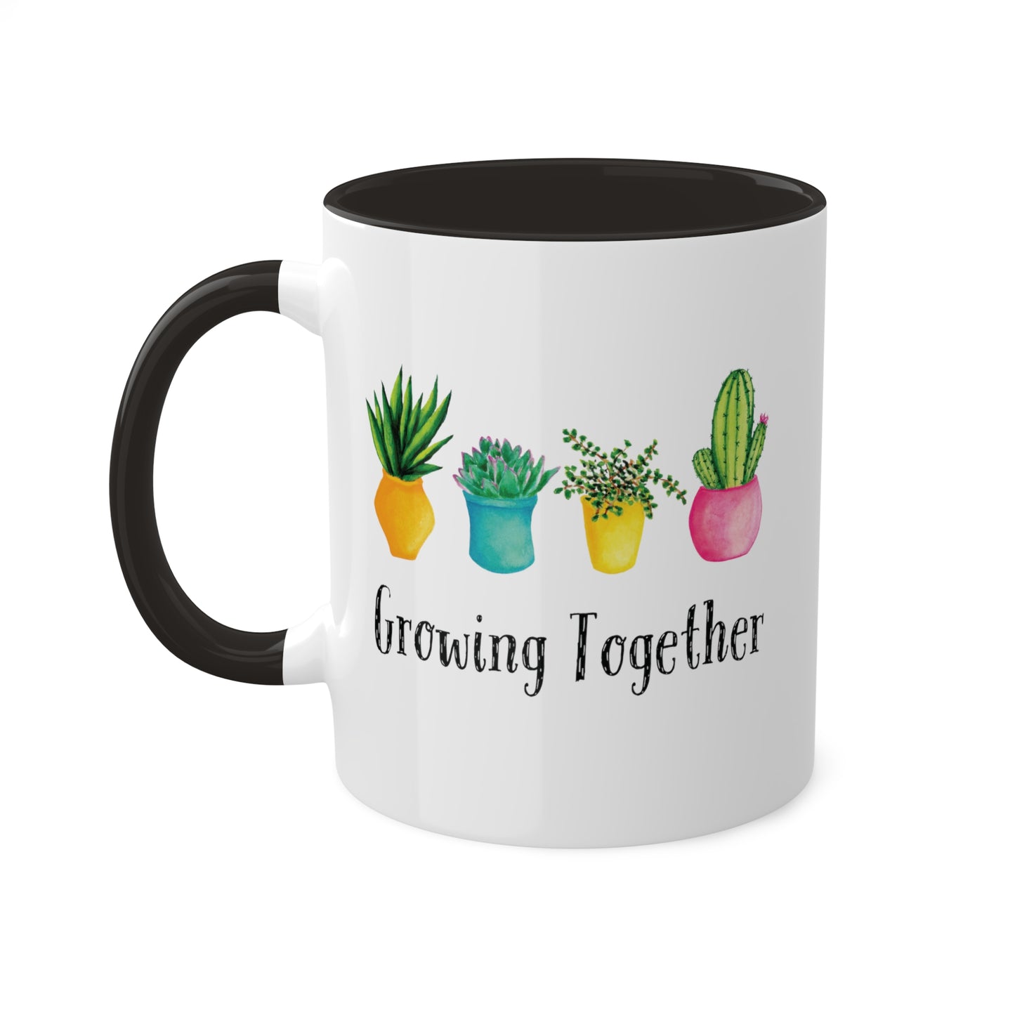 Hand-Drawn Potted Plants 11 oz Mug