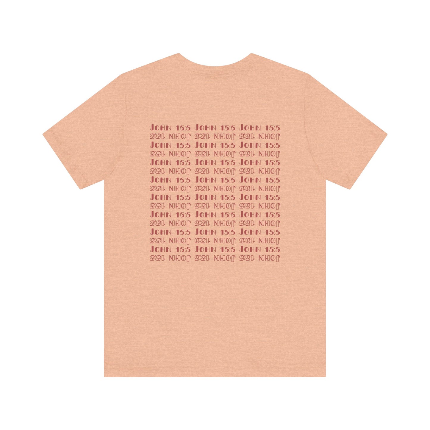 Dwell and Abide Shirt | Red Design