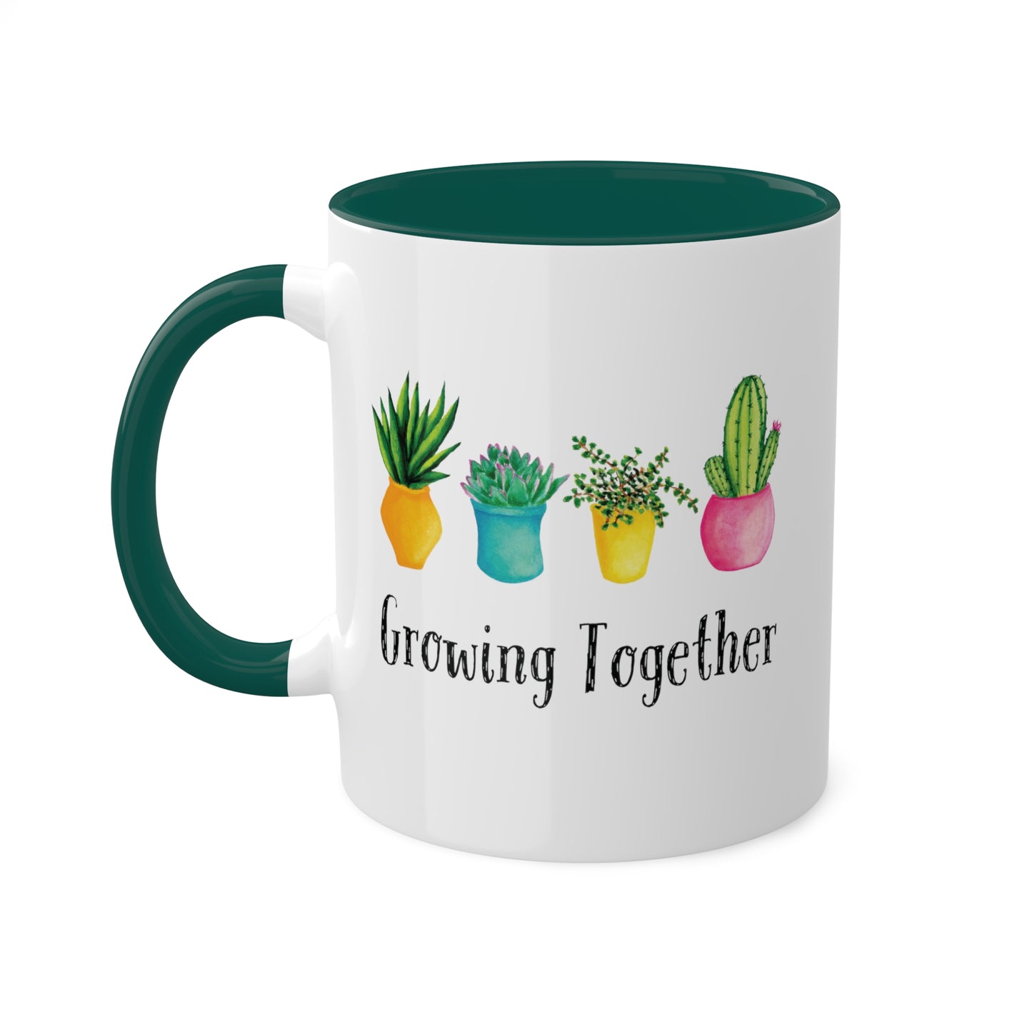 Hand-Drawn Potted Plants 11 oz Mug