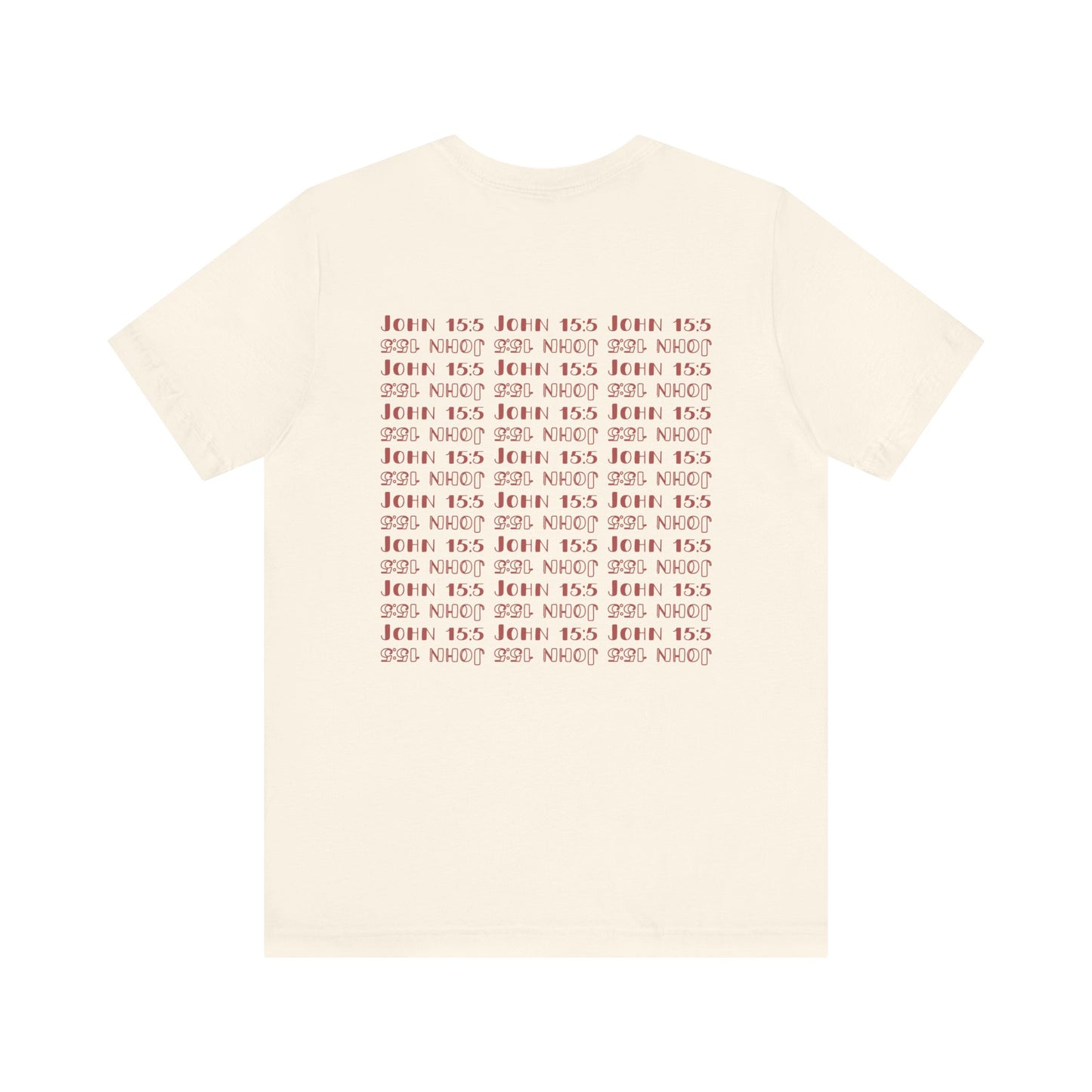 Dwell and Abide Shirt | Red Design