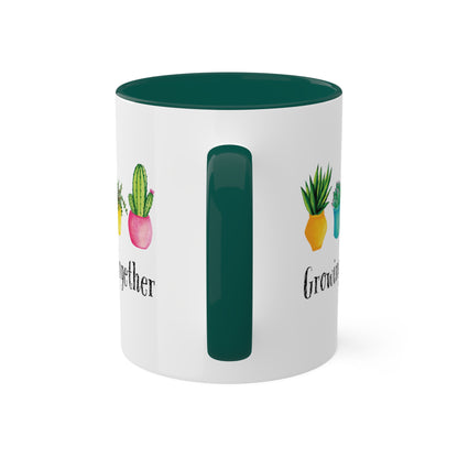 Hand-Drawn Potted Plants 11 oz Mug