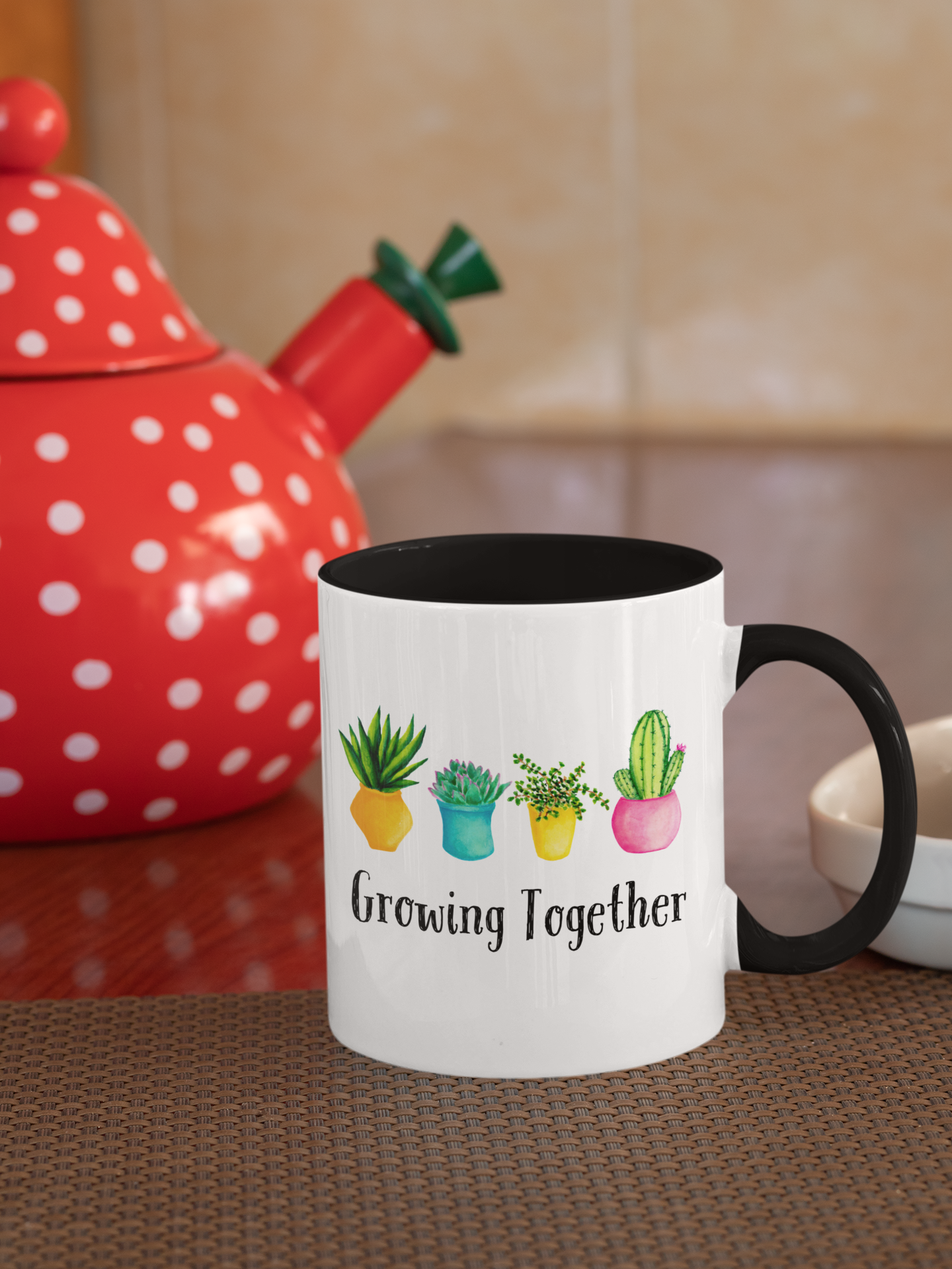 Hand-Drawn Potted Plants 11 oz Mug